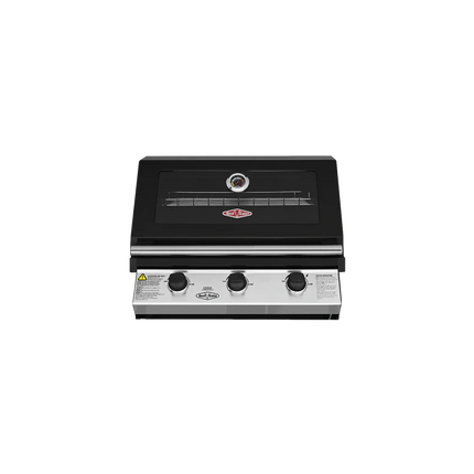 Beefeater 1200 Series Black 3 burner Built-in BBQ