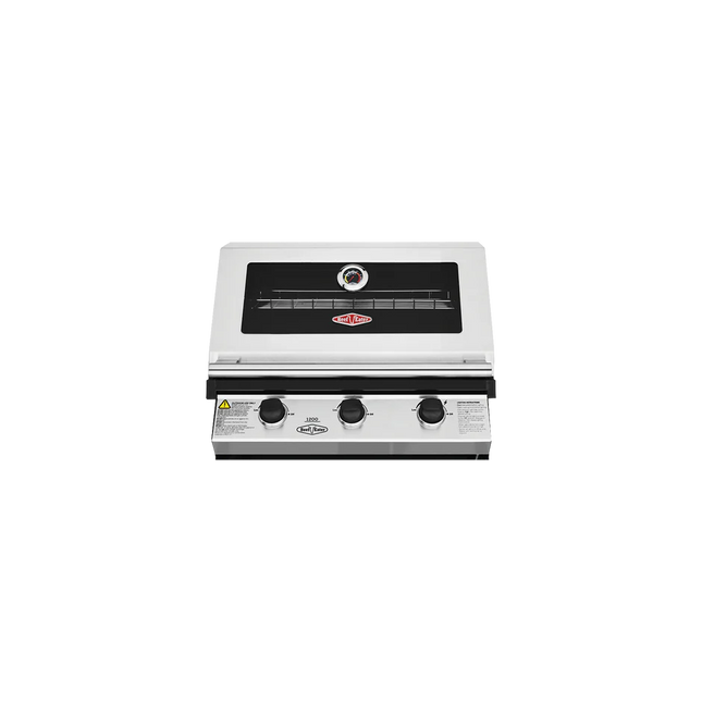 Beefeater 1200 Stainless Steel Series 3 burner Built-in BBQ