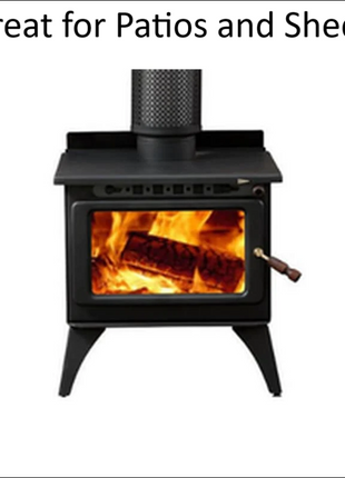 Maxiheat Prime 150 - Heats up to 150m² Wood Heater Maxiheat