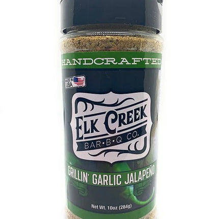 Elk Creek "Grillin' Garlic Jalapeno" Rub  The Que Club   