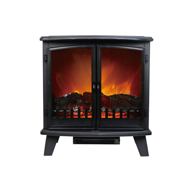 Heller 1800W Electric Double Door Fireplace Heater Electric Heater Heller   
