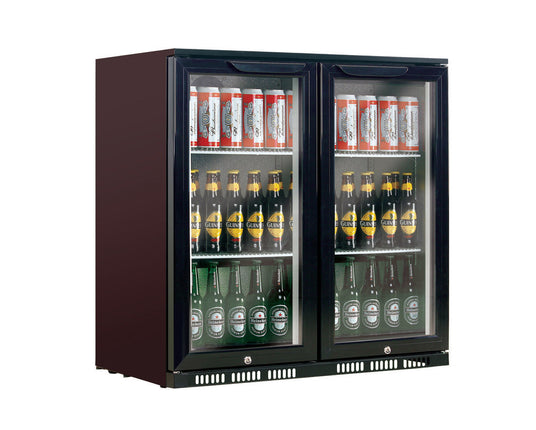 Black Fridge, Heller HUB21, 210 litre Bar Fridges Heller   