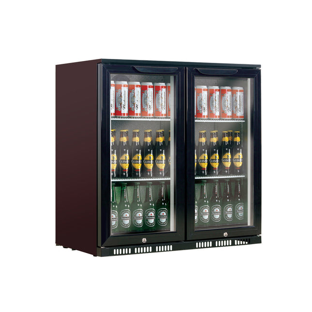 Black Fridge, Heller HUB21, 210 litre Bar Fridges Heller   