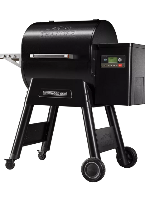 Traeger Ironwood 650 Wood Pellet Grill BBQ Smokers and Pellet Grills Traeger