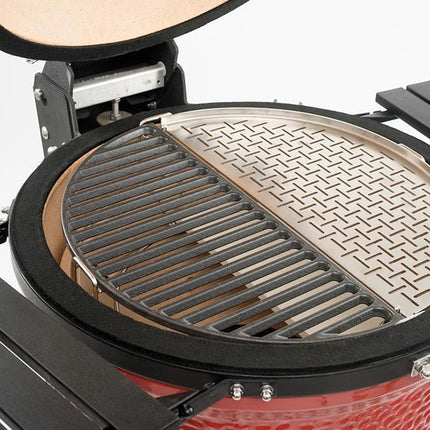 Kamado Joe Half Moon Cast Iron Cooking Grate Accessories for Barbeques Kamado Joe