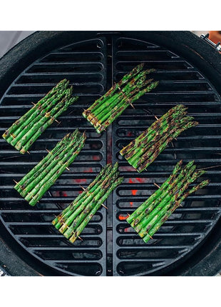 Kamado Joe Half Moon Cast Iron Cooking Grate Accessories for Barbeques Kamado Joe