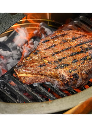 Kamado Joe Half Moon Cast Iron Cooking Grate Accessories for Barbeques Kamado Joe