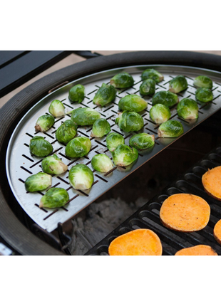 Kamado Joe Half Moon SS Cooking Grate for Fish & Vegetables Accessories for Barbeques Kamado Joe