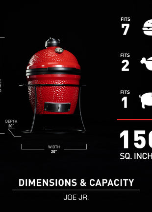 Kamado Joe, Joe Junior Charcoal Barbecues Kamado Joe
