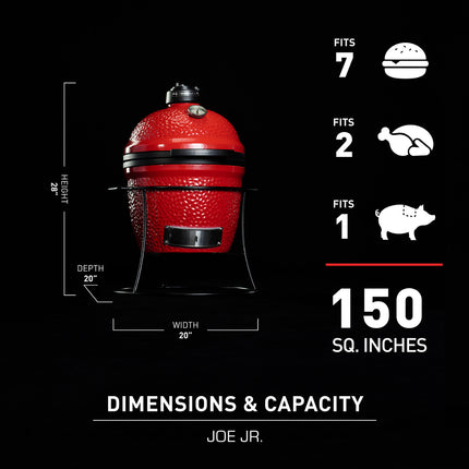 Kamado Joe, Joe Junior Charcoal Barbecues Kamado Joe