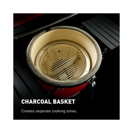 Kamado Joe, Classic Joe II Stand Alone Charcoal Barbecues Kamado Joe