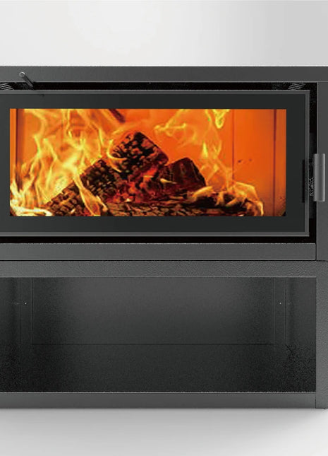 Kent Fairlight On Stacker - Heats up to 300m² Wood Heater Kent