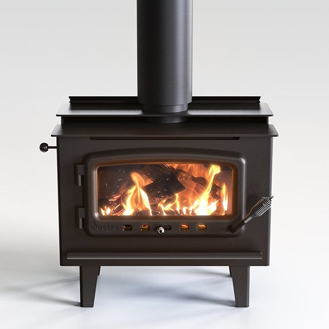 Nectre MK2 - Legs - Heats up to 200m² Wood Heater Nectre