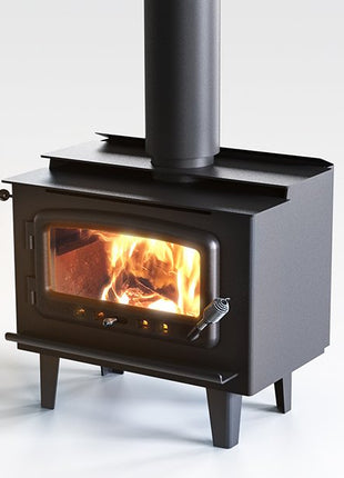 Nectre MK2 - Legs - Heats up to 200m² Wood Heater Nectre