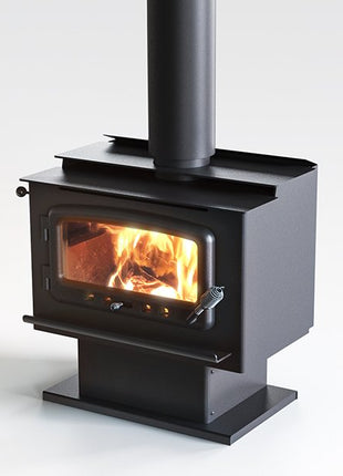 Nectre MK2 - Pedestal - Heats up to 200m² Wood Heater Nectre