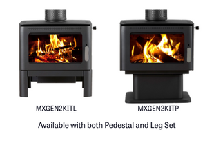 Maxiheat Gen II - Heats up to 200m² Wood Heater Maxiheat