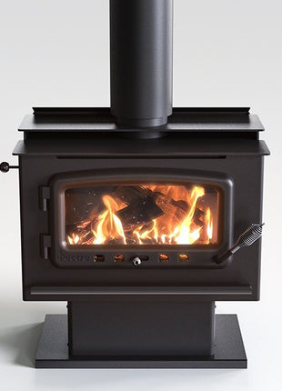 Nectre MK2 - Pedestal - Heats up to 200m² Wood Heater Nectre