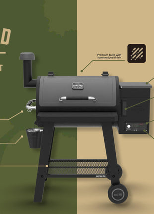 Nexgrill Oakford 715 Pellet Grill BBQ Smokers and Pellet Grills Hark