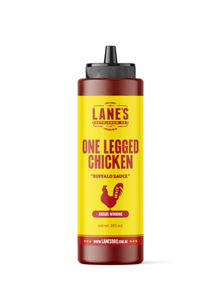 Lanes BBQ One Legged Chicken Buffalo Sauce