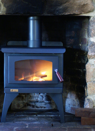 Jarrahdale Pioneer on Legs - Heats up to 232m² Wood Heater Jarrahdale