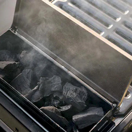 Masterbuilt Portable Charcoal Grill and Smoker with Cart Charcoal Barbecues Masterbuilt   