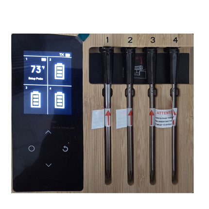 Probe Plus, Four Probe Thermometer Hot Things - Barbecues, Heaters, Outdoor Kitchens