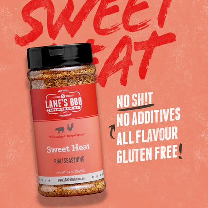 Lanes BBQ Sweet Heat Rub BBQ Rubs and Sauces Lane's BBQ   
