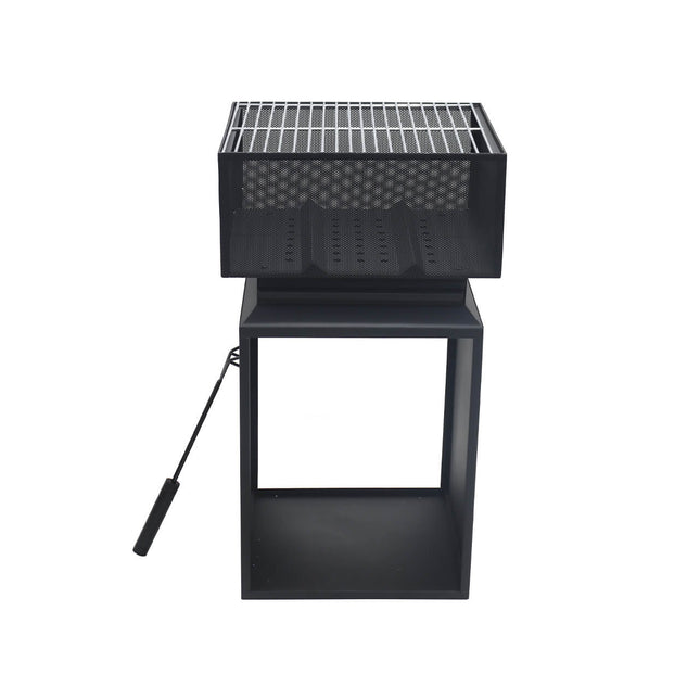 Maxiheat Stacker Firepit With Wood Storage Fire Pit Hot Things - Barbecues, Heaters, Outdoor Kitchens   