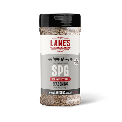 Lane’s BBQ SPG – Salt, Pepper &amp; Garlic Seasoning BBQ Rubs and Sauces Lane's BBQ