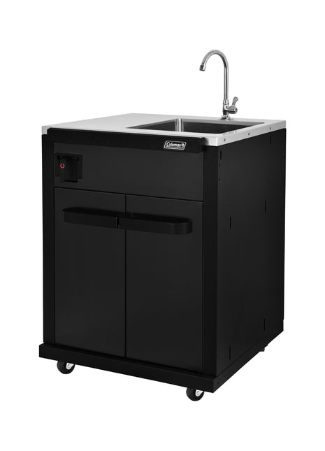 Coleman Revolution Sink Module Charcoal Glimmer Backyard Kitchens Coleman   