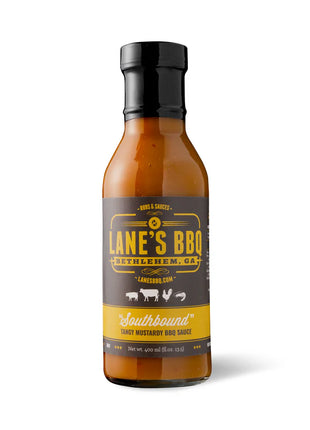Lanes BBQ Southbound Sauce (Carolina Mustard) BBQ Rubs and Sauces Lane's BBQ   