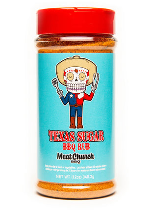 Meat Church "Texas Sugar" BBQ Rub BBQ Rubs and Sauces The Que Club   