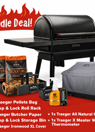 Traeger Ironwood XL Pellet Grill Bundle BBQ Smokers and Pellet Grills Traeger