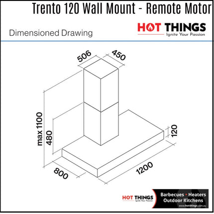 Falmec Trento - Wall Mounted Range Hood Range Hoods Falmec   