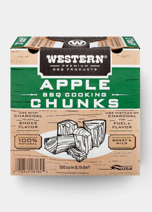 Smoking Chunks - Apple - 2.4 kilo box