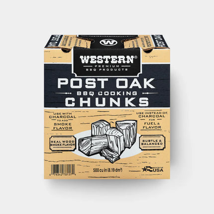 Smoking Chunks – Post Oak – 2.4 kg Barbecue Fuel Hark