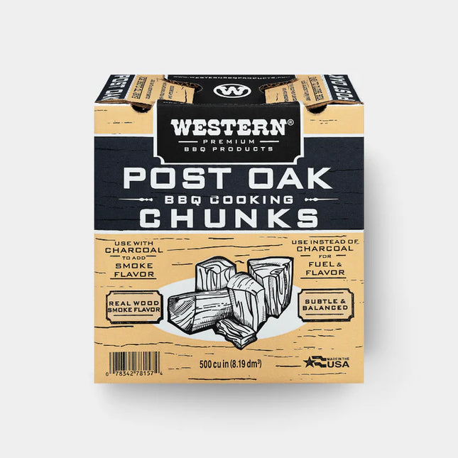 Smoking Chunks – Post Oak – 2.4 kg Barbecue Fuel Hark