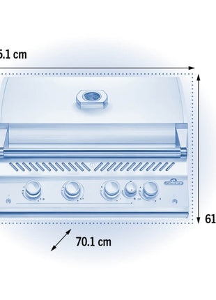 NAPOLEON | Built-In 700 Series 32 RBI Inbuilt Barbecues Napoleon   