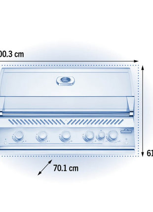 NAPOLEON | BUILT-IN 700 SERIES 38 RBI Inbuilt Barbecues Napoleon   