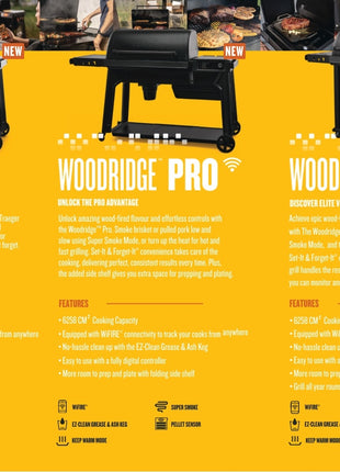 Traeger Woodridge Pro Seabreeze