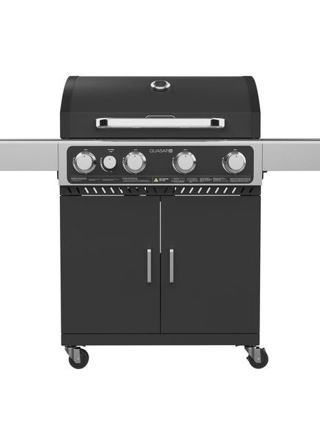 QUASAR 4B HOODED TROLLEY BBQ Gas Barbecues Gasmate   