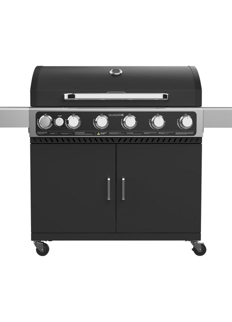QUASAR 6B HOODED TROLLEY BBQ Gas Barbecues Gasmate   