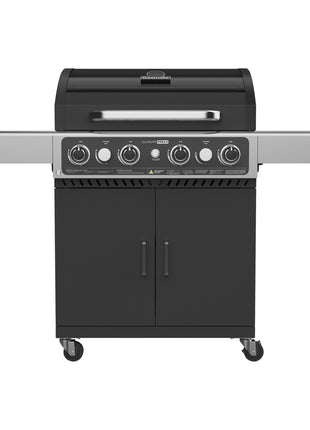 QUASAR PRO 4B HOODED TROLLEY BBQ Gas Barbecues Gasmate   