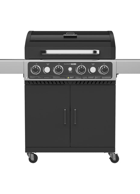 QUASAR PRO 4B HOODED TROLLEY BBQ Gas Barbecues Gasmate   