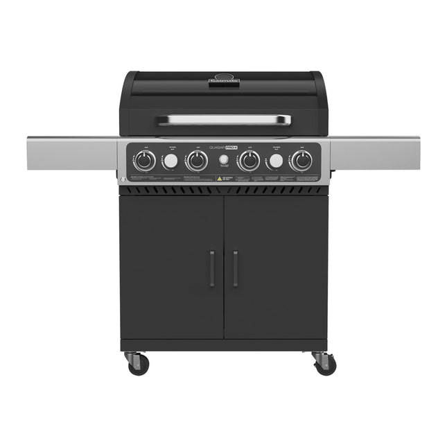 Gasmate Quasar Pro 4B Hooded Trolley BBQ Gas Barbecues Gasmate