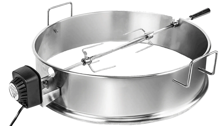 Rotisserie Kit for 57cm Kettle BBQs Accessories for Barbeques Campaquip