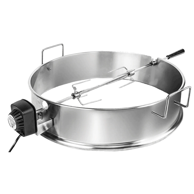 Rotisserie Kit for 57cm Kettle BBQs Accessories for Barbeques Campaquip