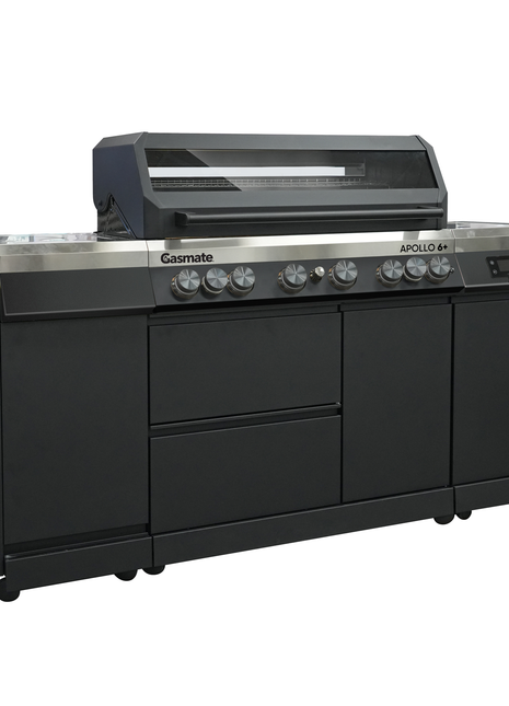 Gasmate 6 BURNER APOLLO 6+ BBQ Gas Barbecues Gasmate