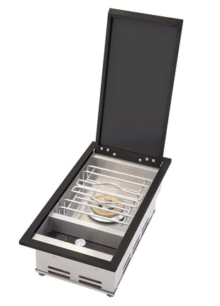 PHOENIX BLACK  SIDE BURNER Inbuilt Barbecues Gasmate   