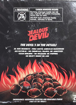 Jealous Devil MAX XL briquettes ingredients and features